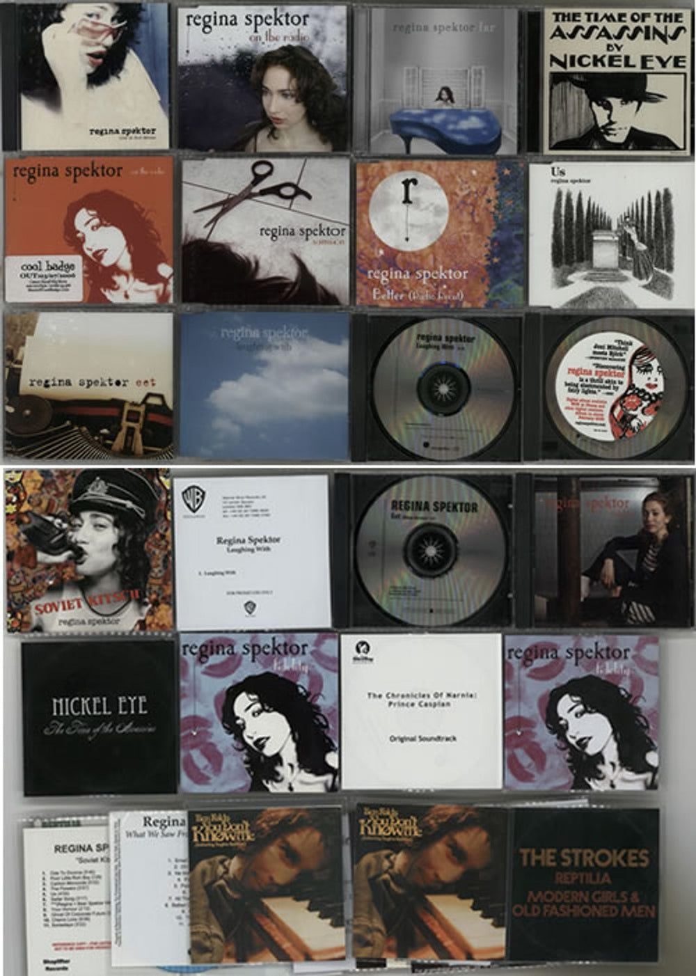 Regina Spektor Quantity of Thirty-Three CDs UK CD album (CDLP) RGKCDQU631671