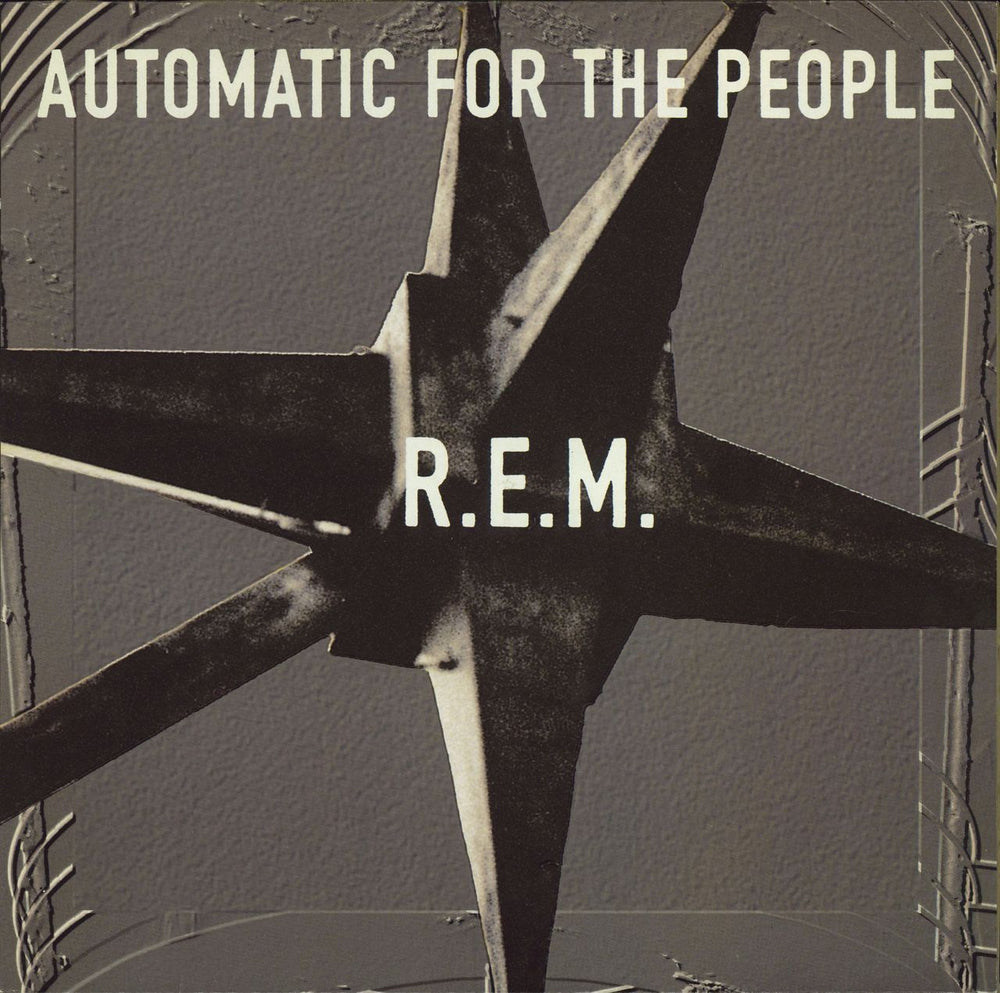 REM Automatic For The People - 1st - EX UK vinyl LP album (LP record) WX488