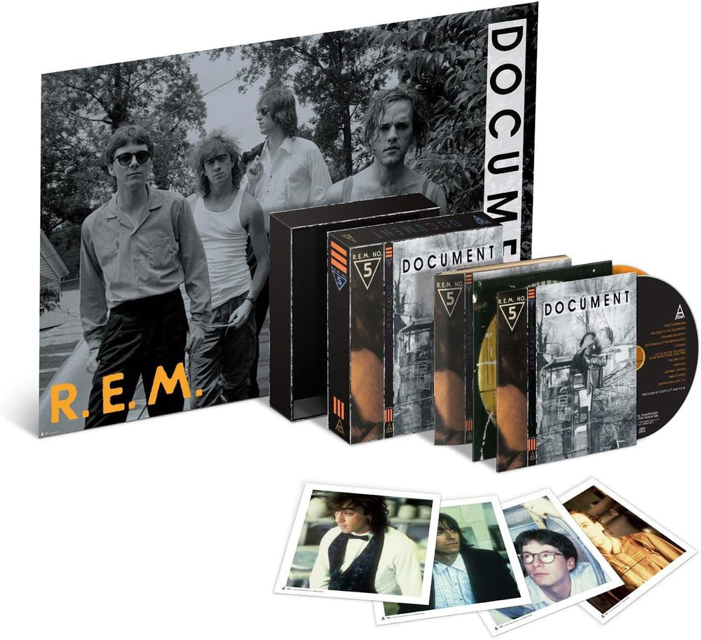 REM Document: 25th Anniversary Edition UK 2 CD album set (Double CD) 5099997200628