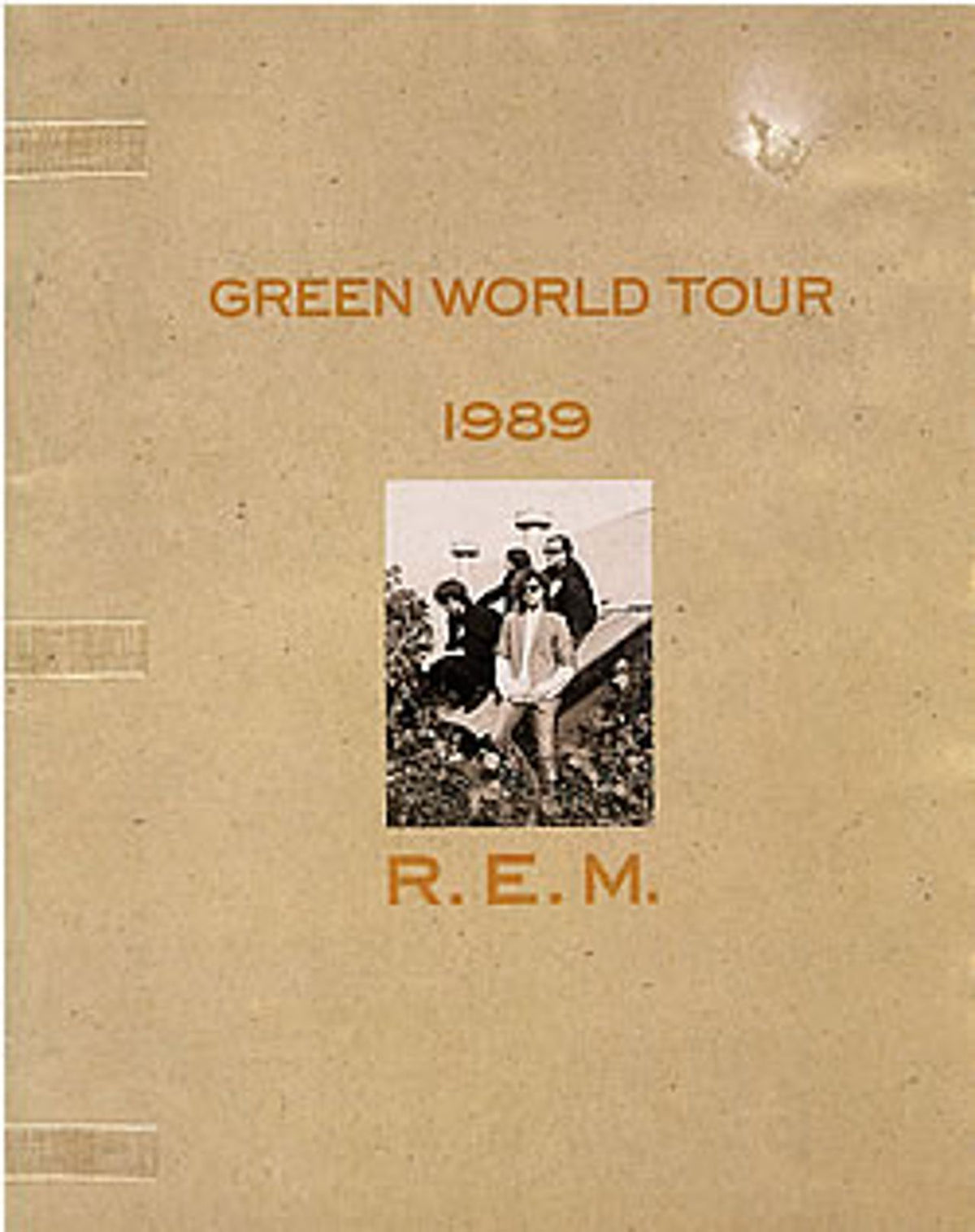 REM Green World Tour 1989 Part Three UK Tour programme —