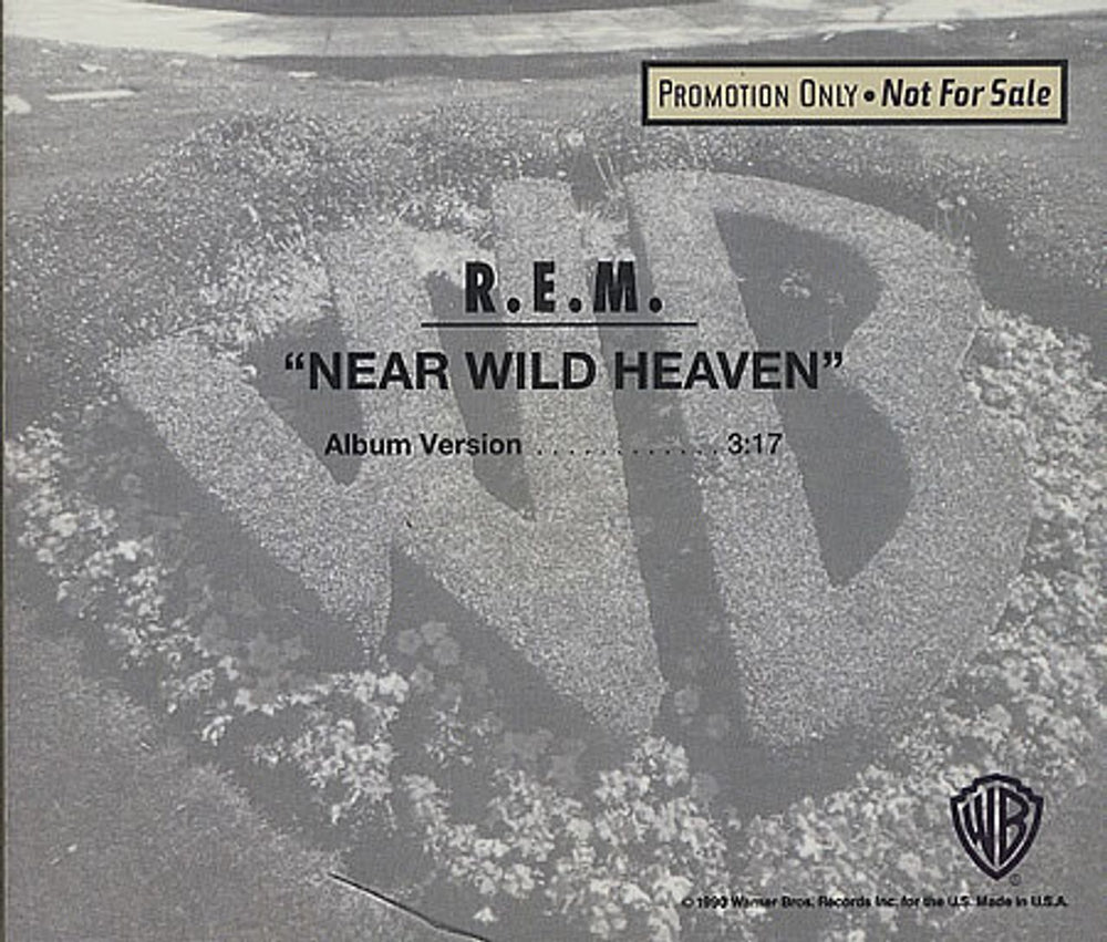 REM Near Wild Heaven US Promo CD single (CD5 / 5") PRO-CD-5058