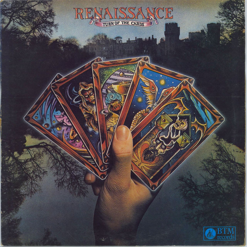 Renaissance Turn Of The Cards - EX - Brown label UK vinyl LP album (LP record) BTM1000