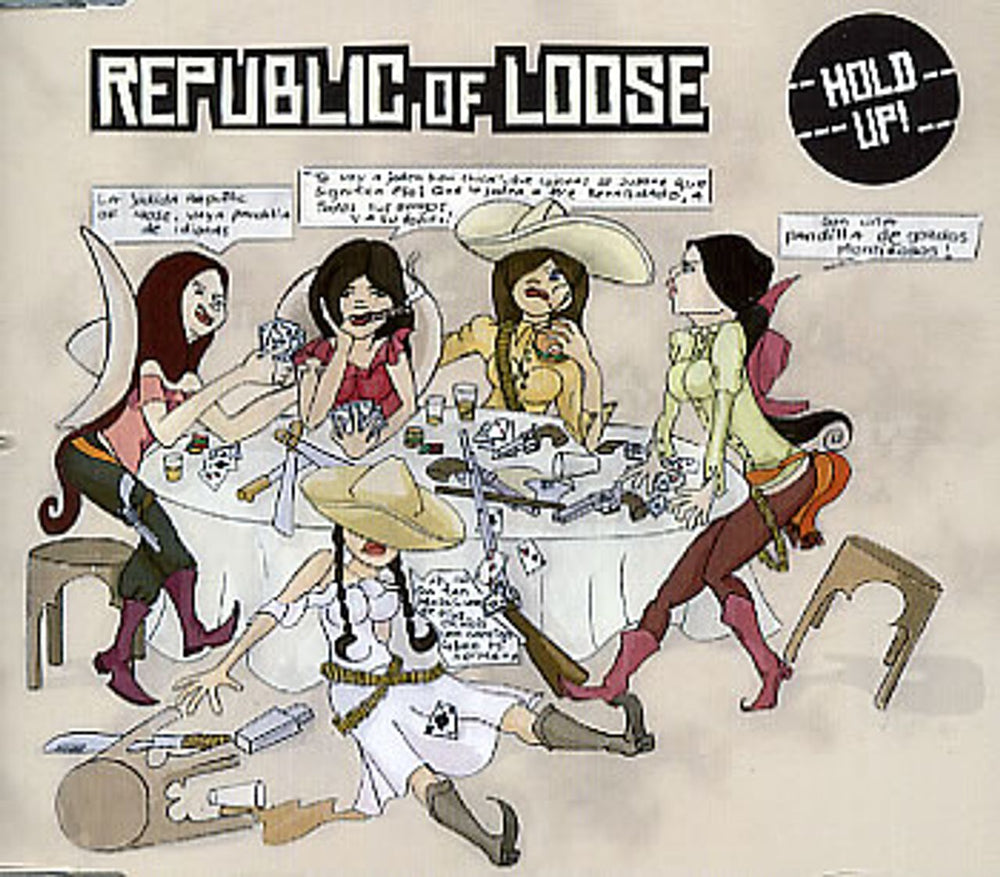 Republic Of Loose Hold Up! UK CD single (CD5 / 5") ABB208