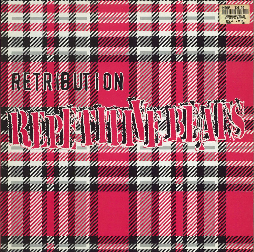 Retribution Repetitive Beats UK 12" vinyl single (12 inch record / Maxi-single) SR023