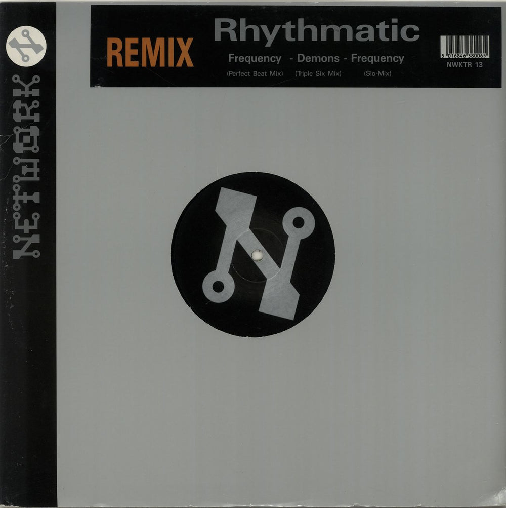 Rhythmatic Frequency / Demons (Remixes) UK 12" vinyl single (12 inch record / Maxi-single) NWKTR13