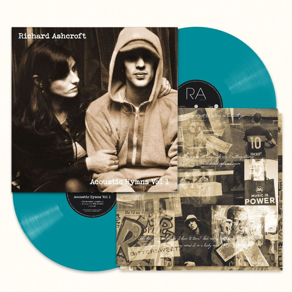 Richard Ashcroft Acoustic Hymns Vol 1 - Turquoise Vinyl - Sealed UK 2-LP vinyl record set (Double LP Album) INFECT648ELP