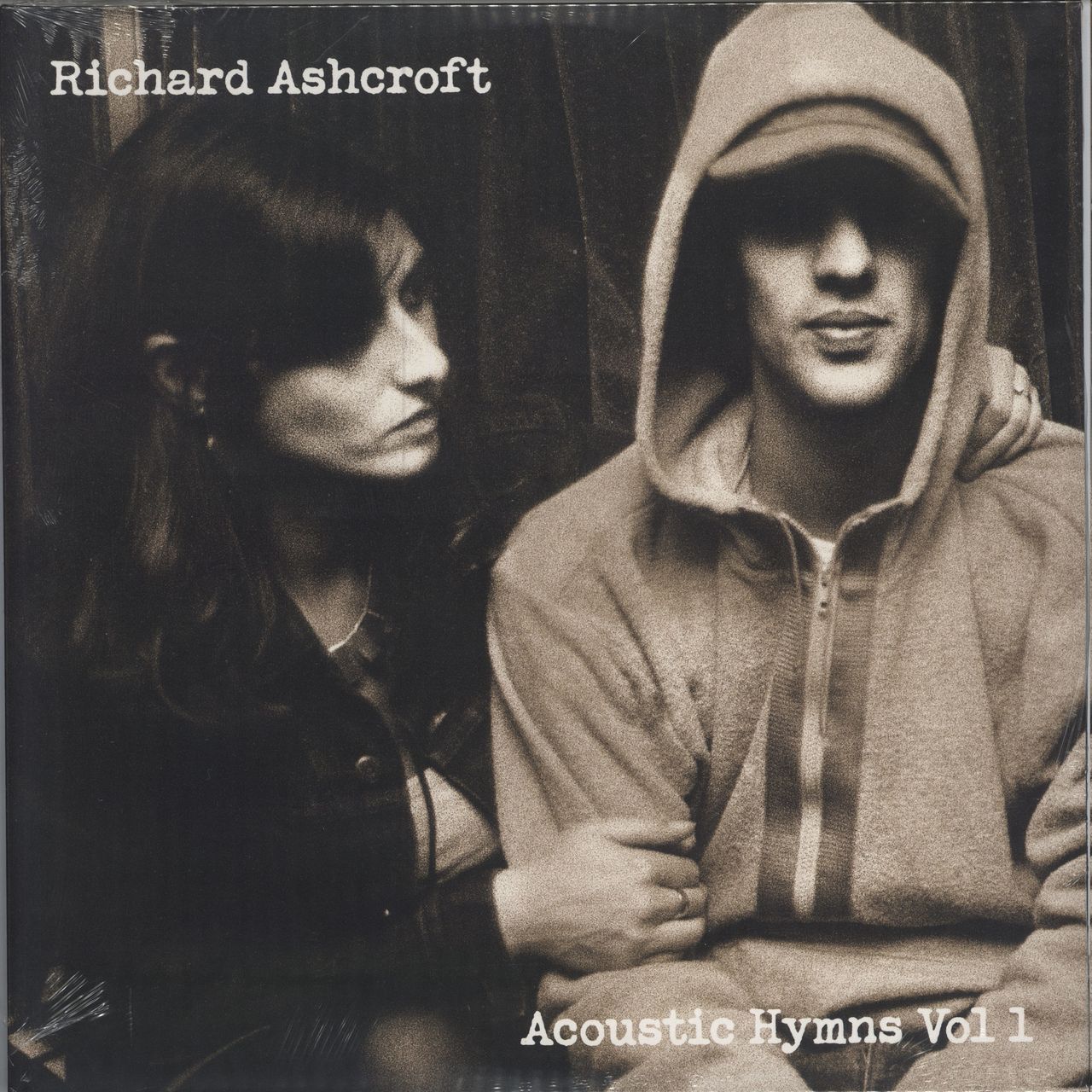 Richard Ashcroft Acoustic Hymns Vol 1 - Yellow Vinyl - Sealed + Autographed Print UK 2-LP vinyl record set (Double LP Album) INFECT648SLP