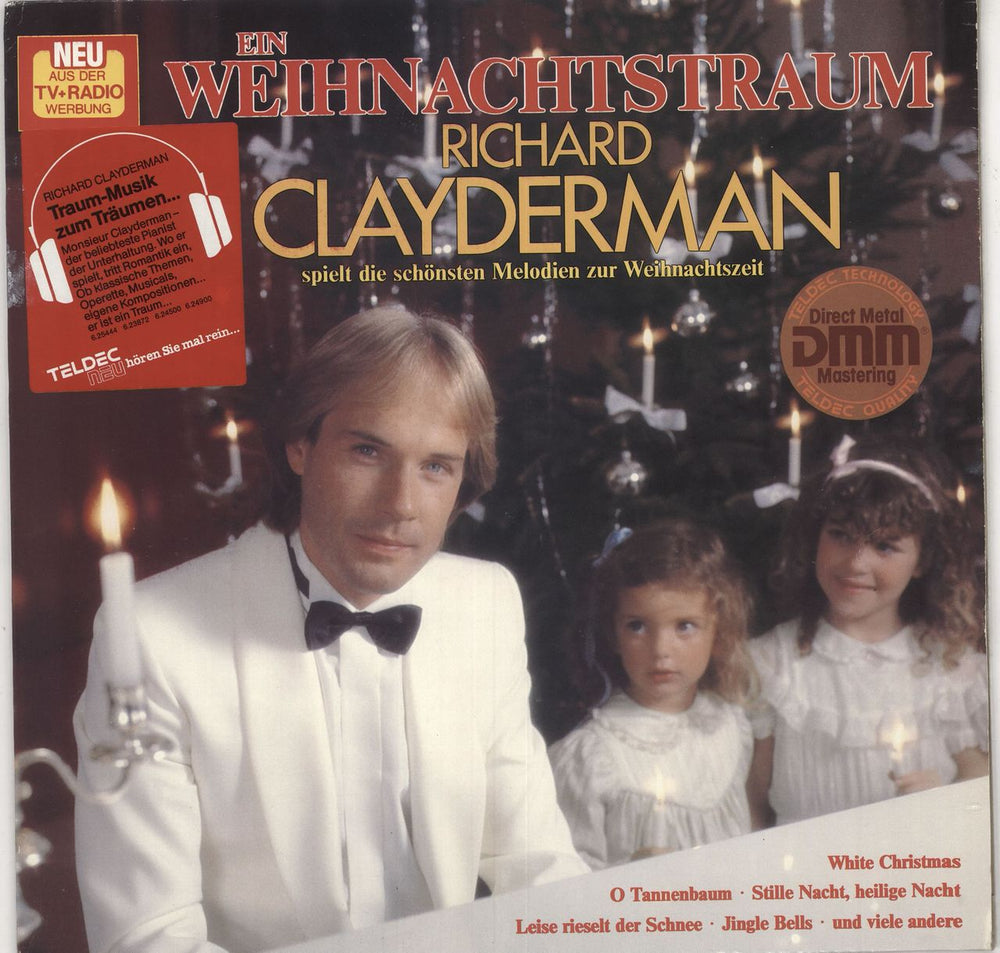 Richard Clayderman Ein Weihnachtstraum - Richard Clayderman Spielt Die Schönsten Melodien Zur Weihnachtszeit German vinyl LP album (LP record) 6.25444BU