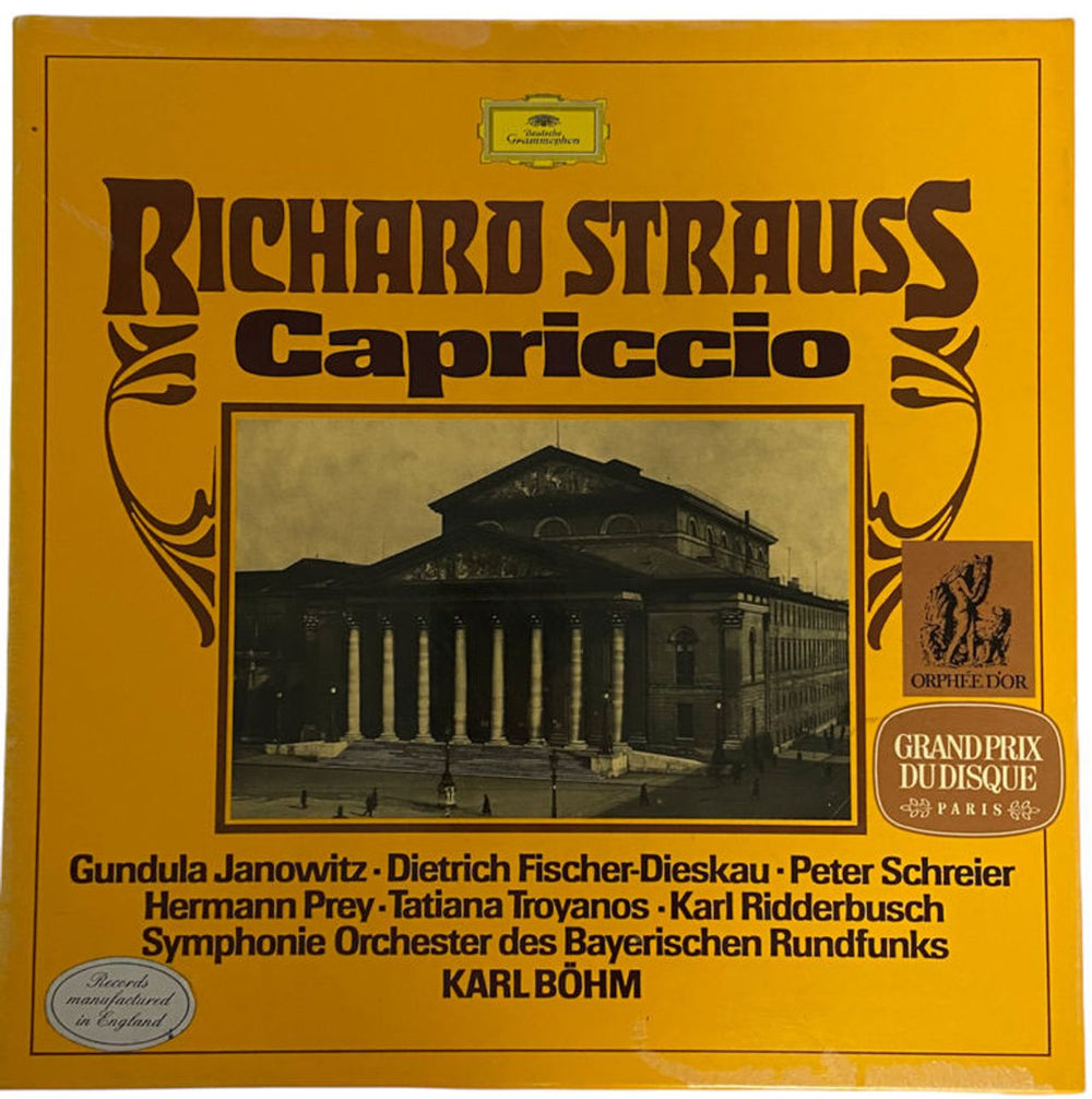 Richard Strauss Strauss: Capriccio UK Vinyl Box Set 2721188