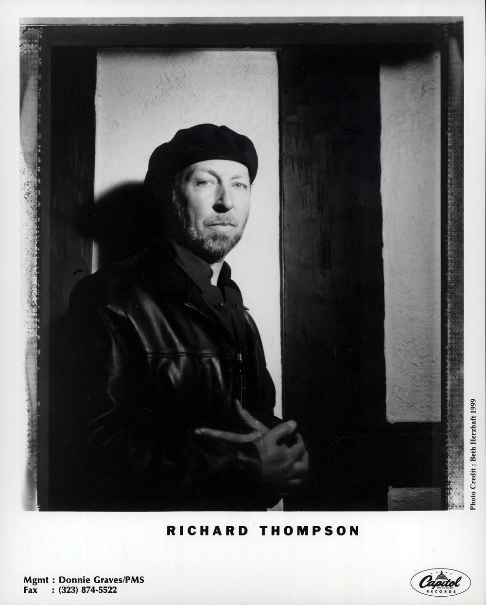 Richard Thompson Mock Tudor US Promo media press pack RTHPPMO149410