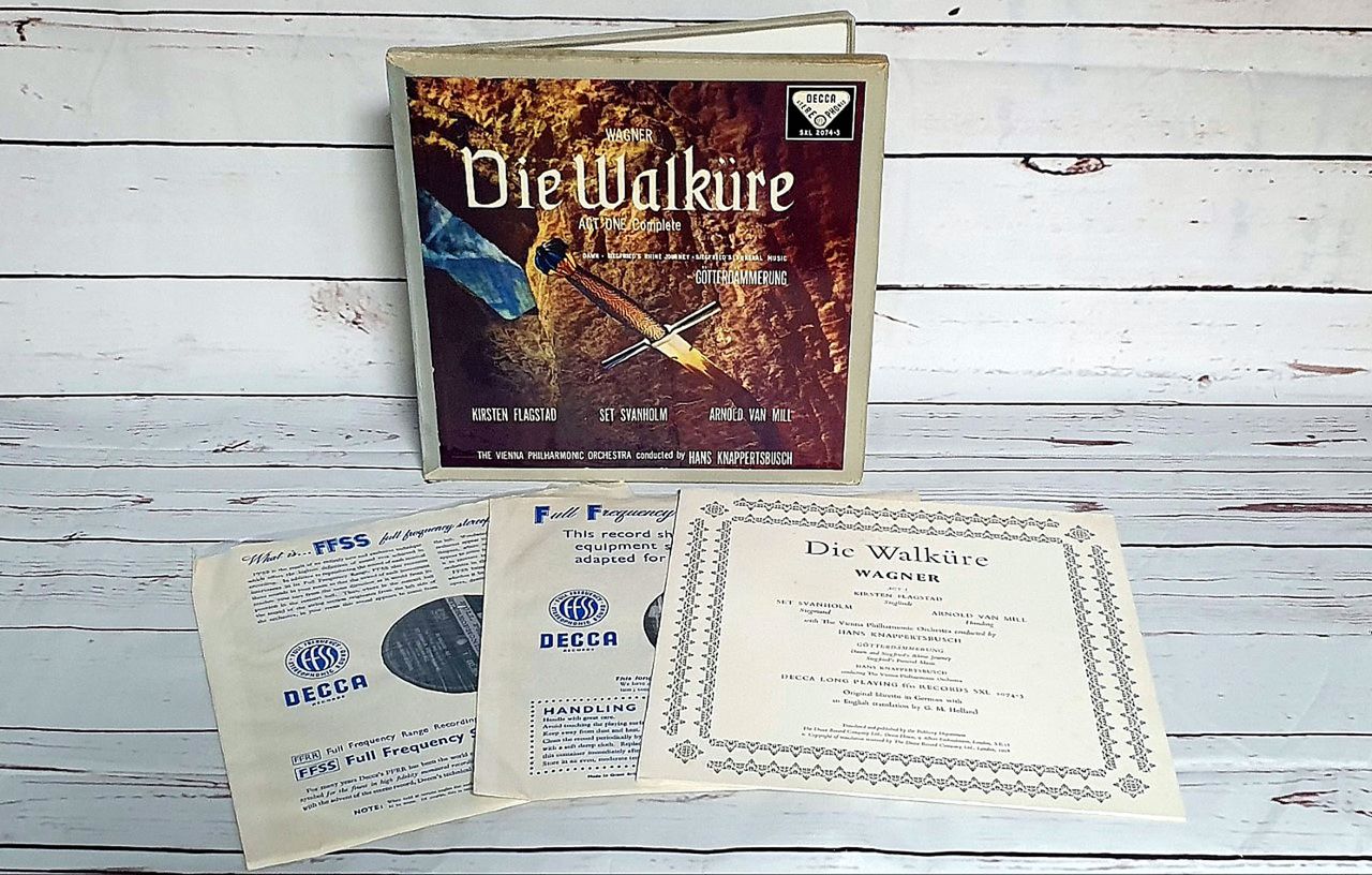 Richard Wagner Wagner: Die Walküre Act One Complete / Götterdämmerung — RareVinyl.com