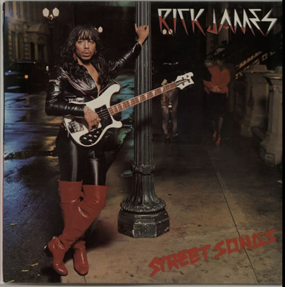 Rick James Street Songs UK vinyl LP album (LP record) STML12153