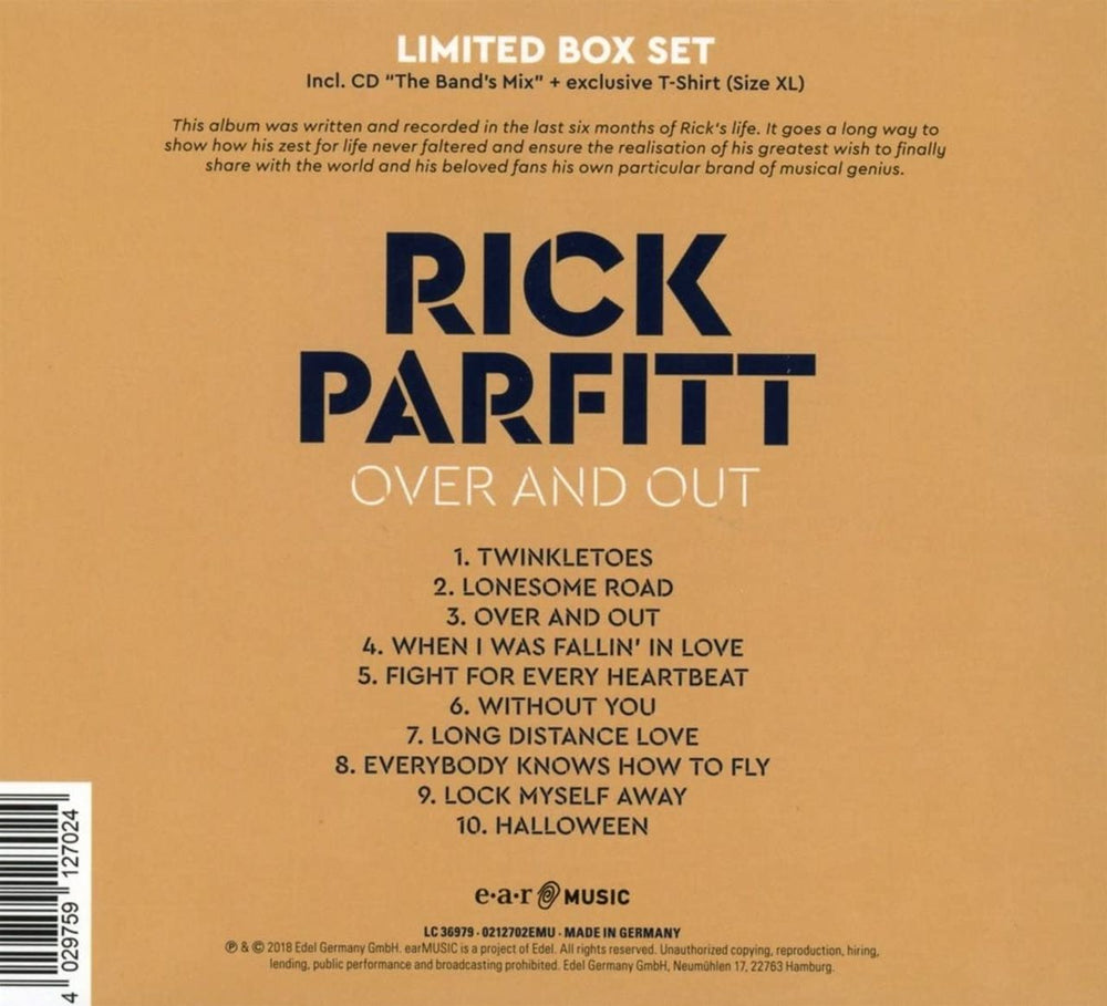 Rick Parfitt Over And Out - Box Set UK CD Album Box Set YLCDXOV805051