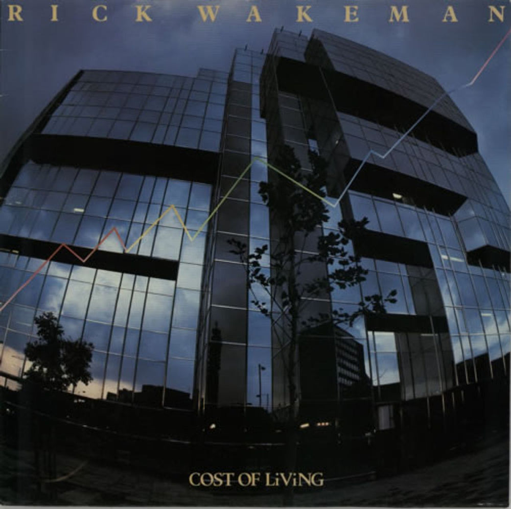 Rick Wakeman Cost Of Living UK vinyl LP album (LP record) CAS1163