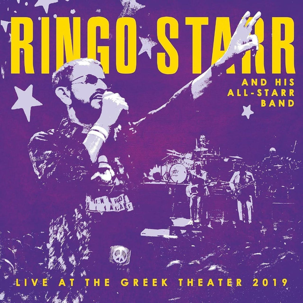 Ringo Starr Live At The Greek Theatre 2019 - Yellow & Purple Vinyl - Sealed UK 2-LP vinyl record set (Double LP Album) BFD560