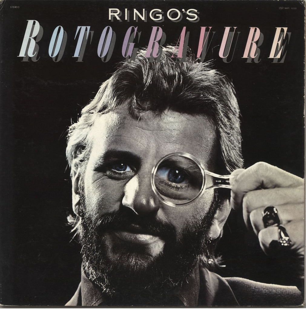 Ringo Starr Ringo's Rotogravure + Press Release Japanese Promo Vinyl LP