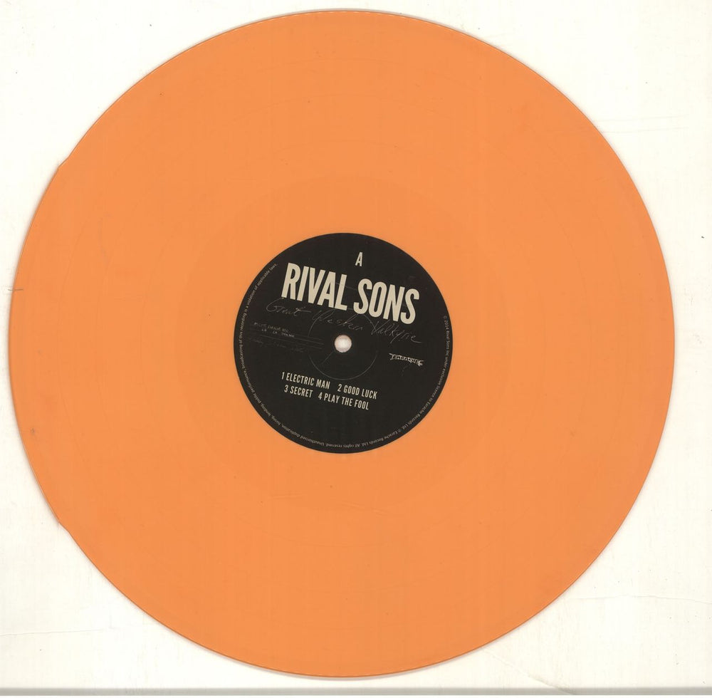 Rival Sons Great Western Valkyrie - Orange Vinyl - Sealed UK 2-LP vinyl record set (Double LP Album) R9V2LGR691155