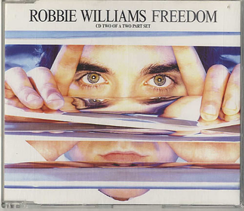 Robbie Williams Freedom - Parts 1 & 2 Dutch 2-CD single set (Double CD single) RWI2SFR626387