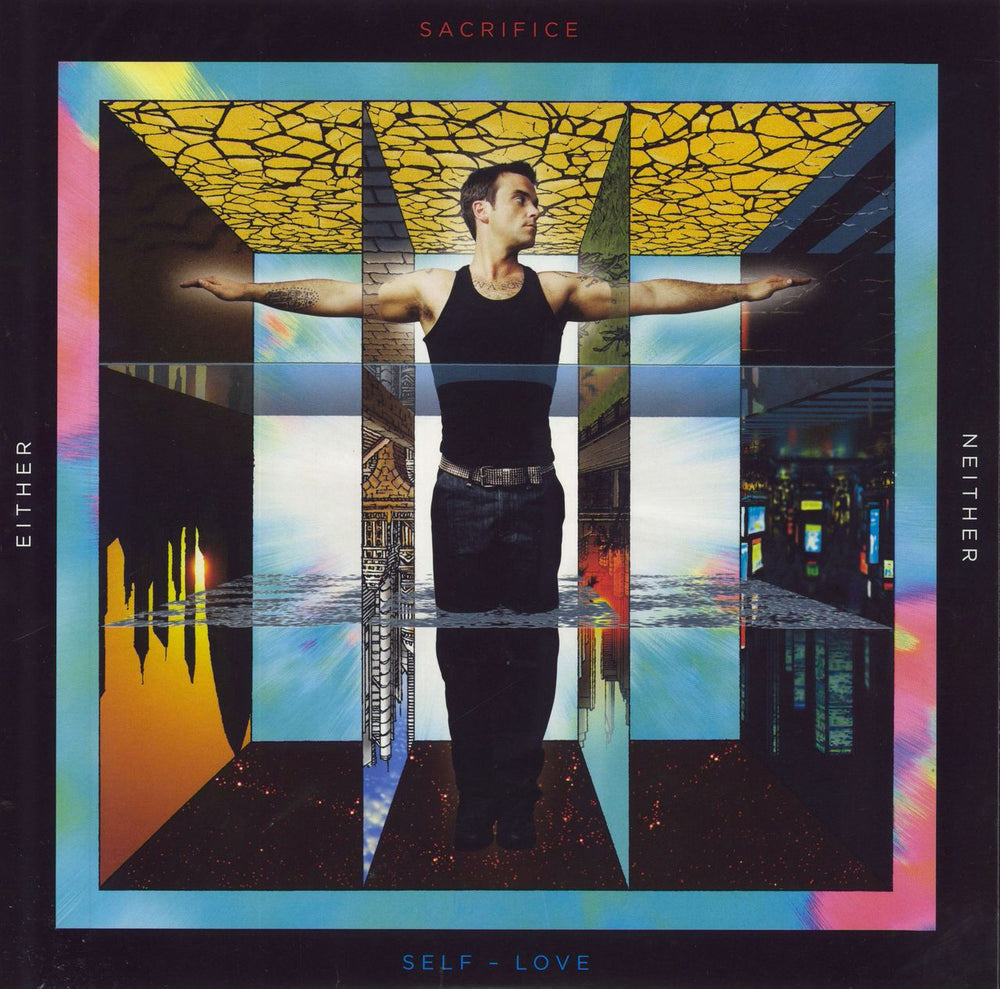 Robbie Williams Intensive Care UK 2-LP vinyl record set (Double LP Album) 2005