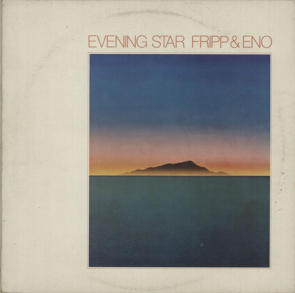 Robert Fripp & Brian Eno Evening Star UK vinyl LP album (LP record) 2343094