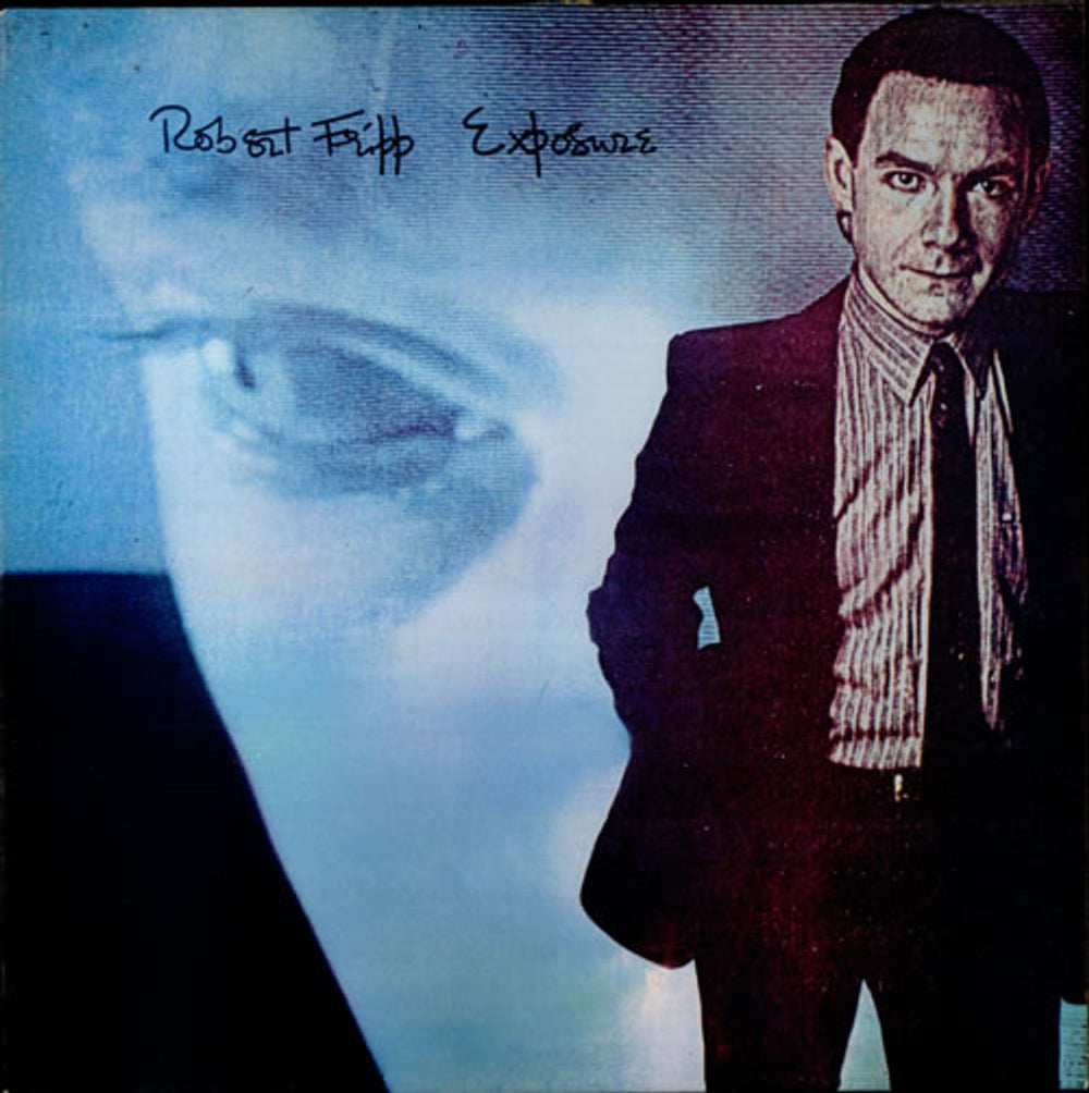 Robert Fripp Exposure UK vinyl LP album (LP record) EGLP101