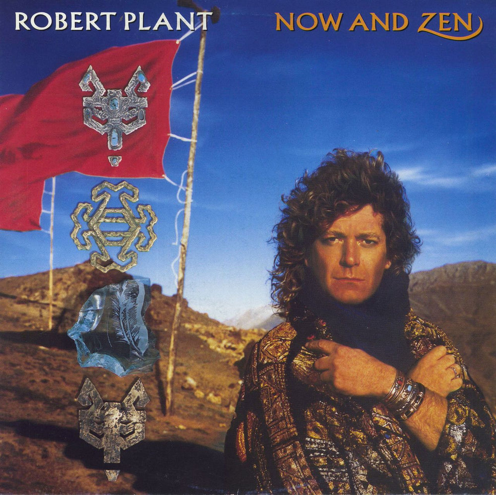 Robert Plant Now And Zen Italian Promo vinyl LP album (LP record) 790863-1