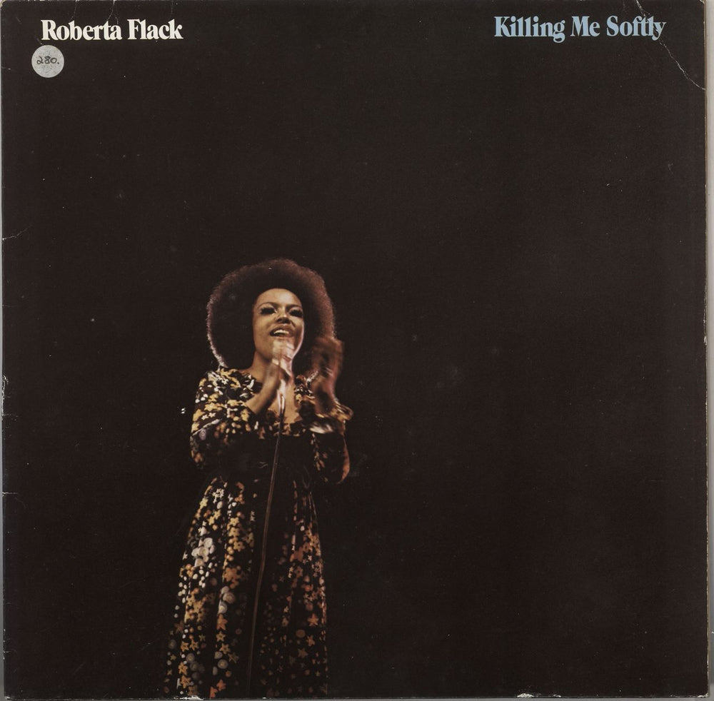 Roberta Flack Killing Me Softly German vinyl LP album (LP record) ATL50021