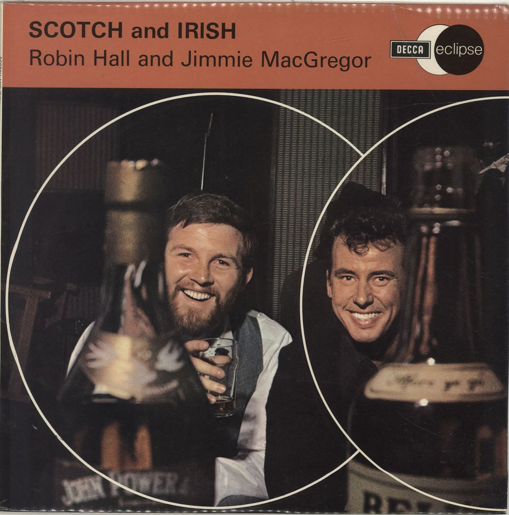 Robin Hall And Jimmie MacGregor Scotch And Irish - Autographed UK vinyl LP album (LP record) ECS2024