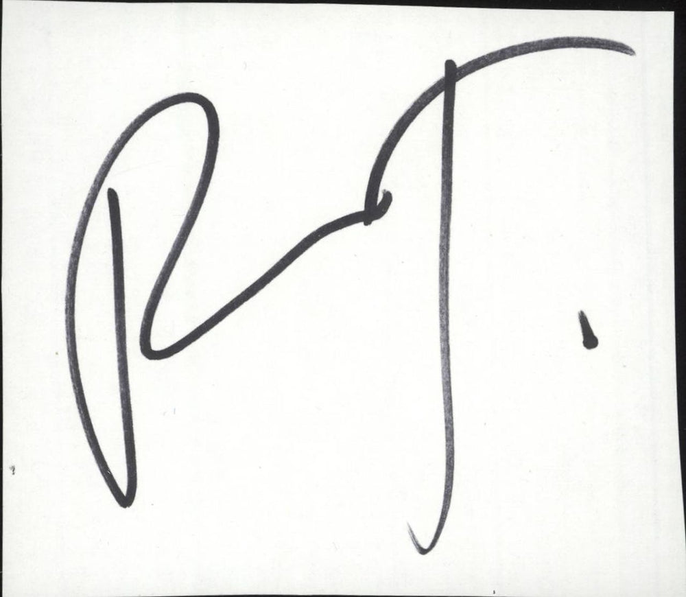 Robin Thicke Autograph UK memorabilia