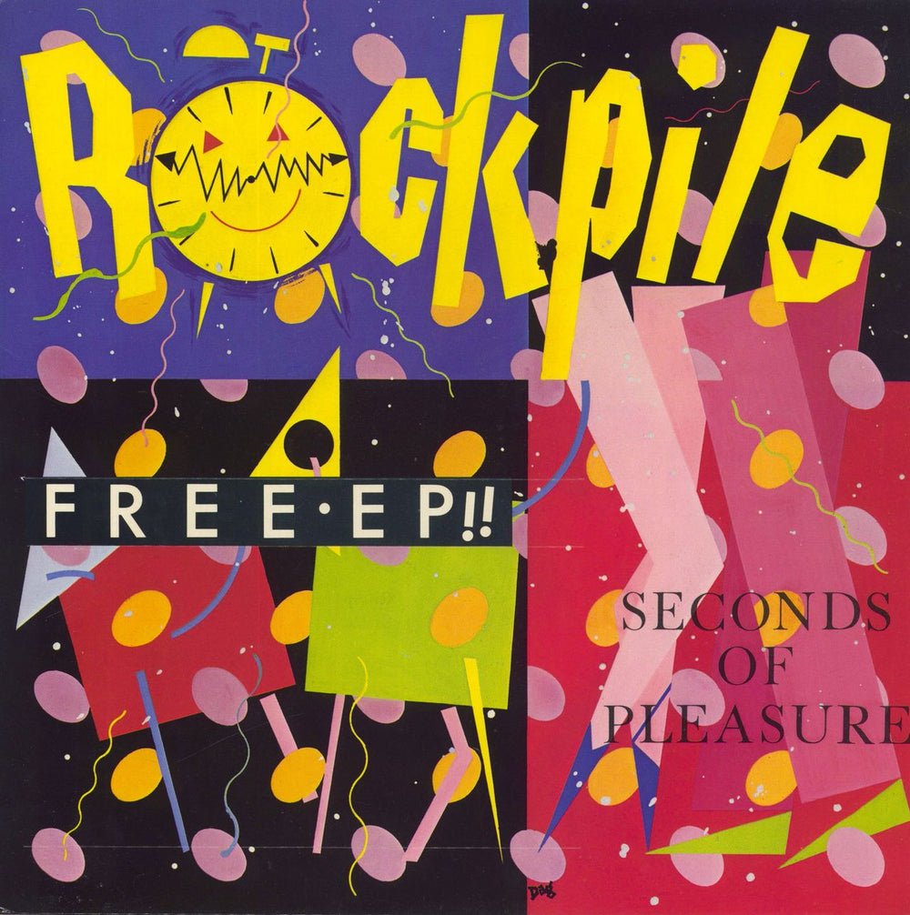 Rockpile Seconds Of Pleasure UK vinyl LP album (LP record) XXLP7