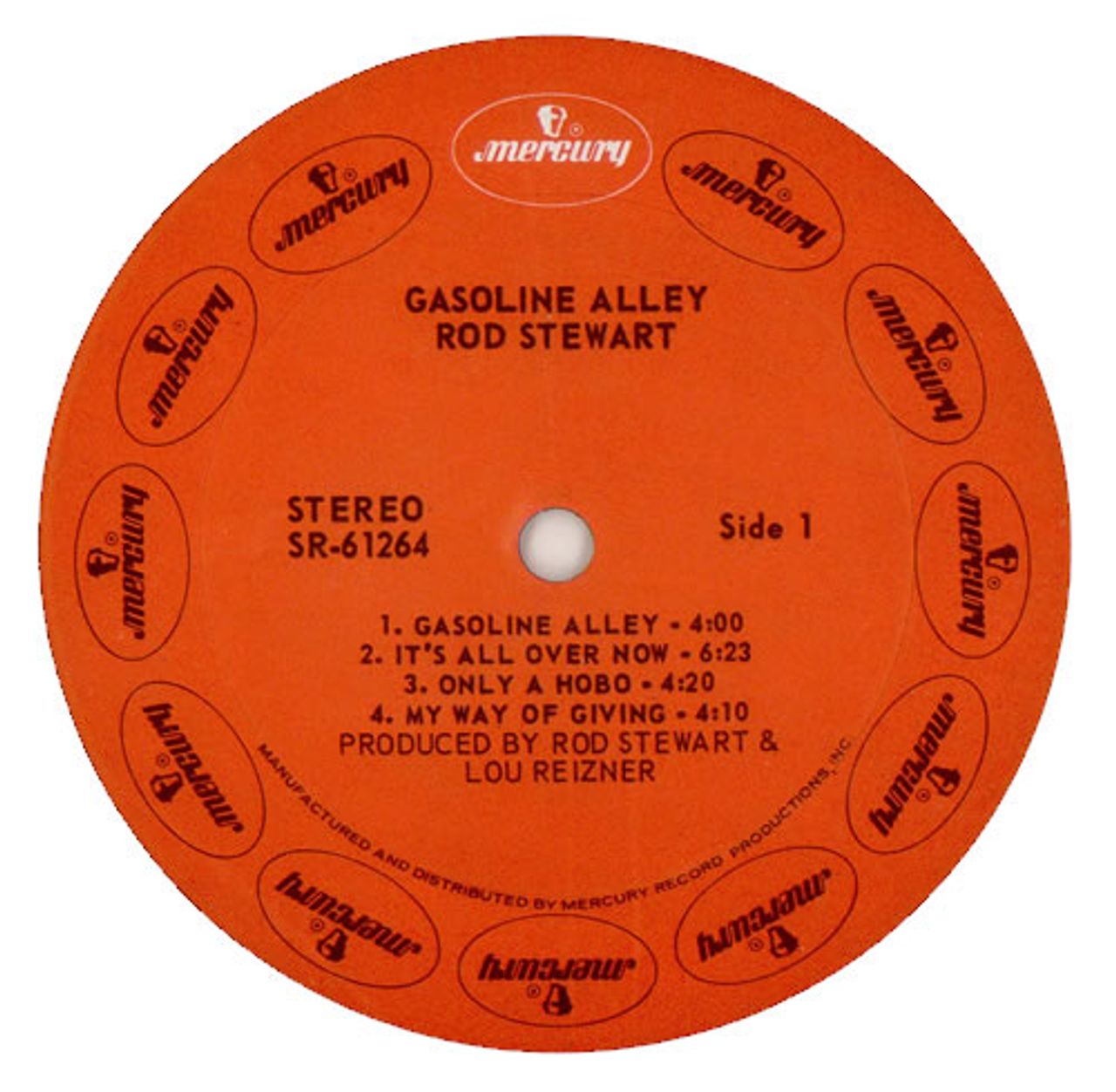 Rod Stewart Gasoline Alley US Vinyl LP — RareVinyl.com