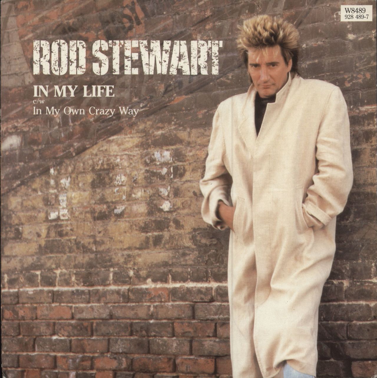 Rod Stewart In My Life - Solid UK 7" vinyl single (7 inch record / 45) W8489