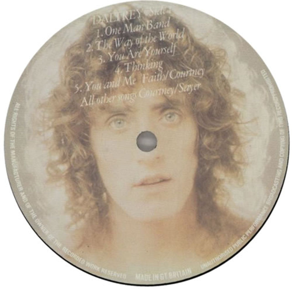 Roger Daltrey Daltrey - 1st - Laminated UK vinyl LP album (LP record) RGDLPDA303537