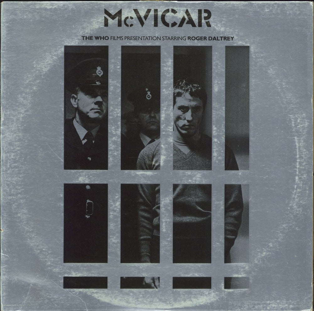 Roger Daltrey McVicar - Clear Vinyl + EX UK vinyl LP album (LP record) POLD5034