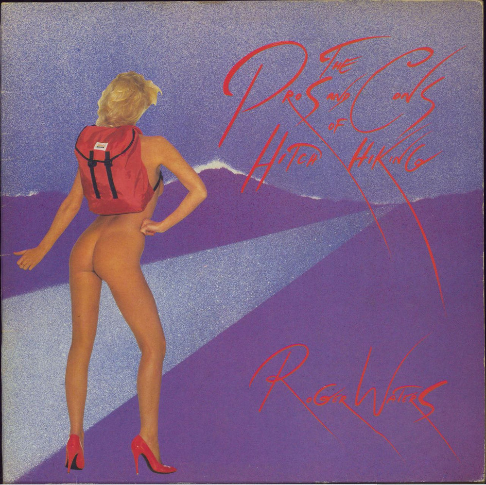 Roger Waters The Pros And Cons Of Hitch Hiking - VG UK vinyl LP album (LP record) SHVL2401051