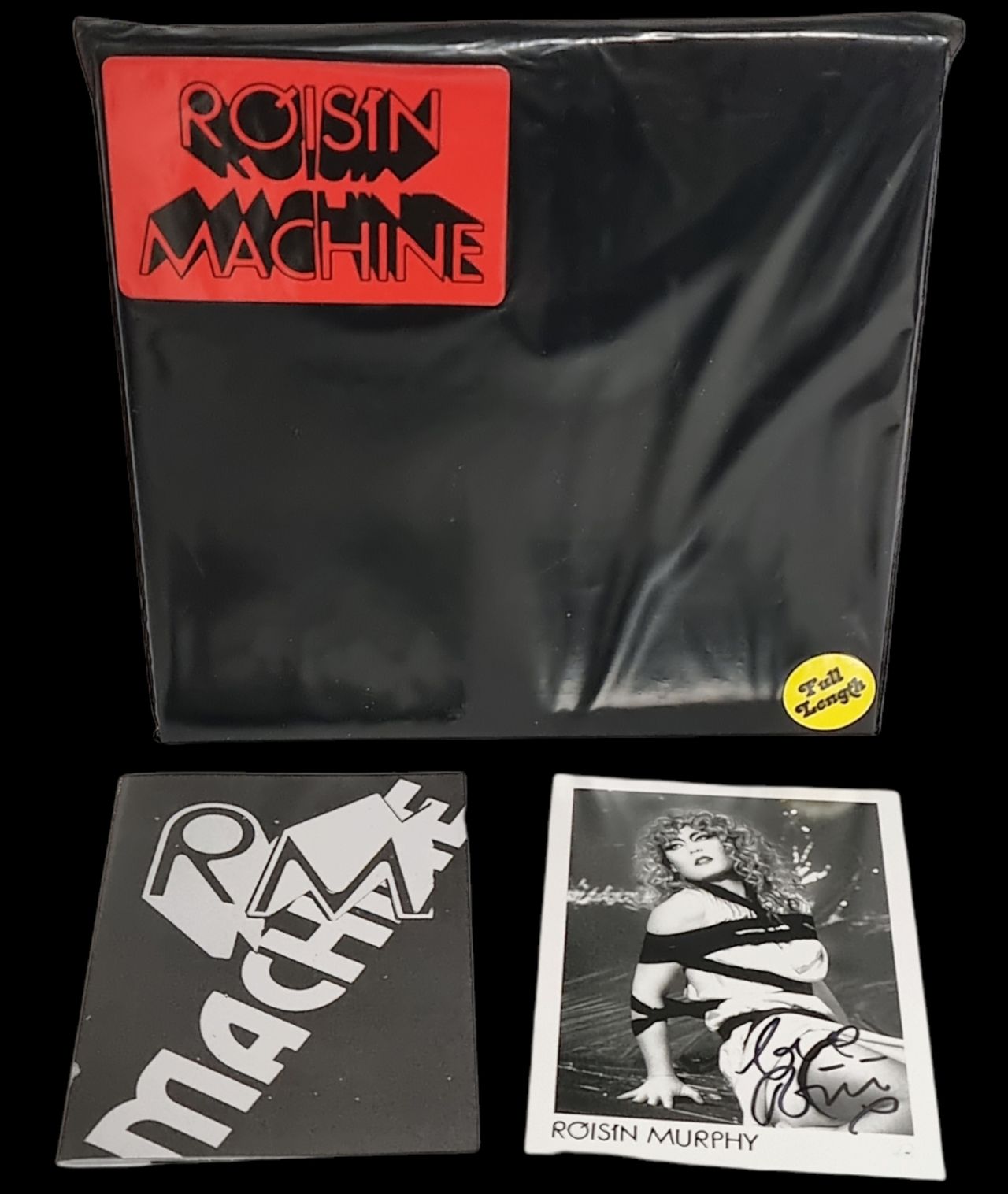 Roisin Murphy Roisin Machine - Blue Vinyl & Signed Photo UK 2-LP vinyl record set (Double LP Album) BRASSIC120CLP