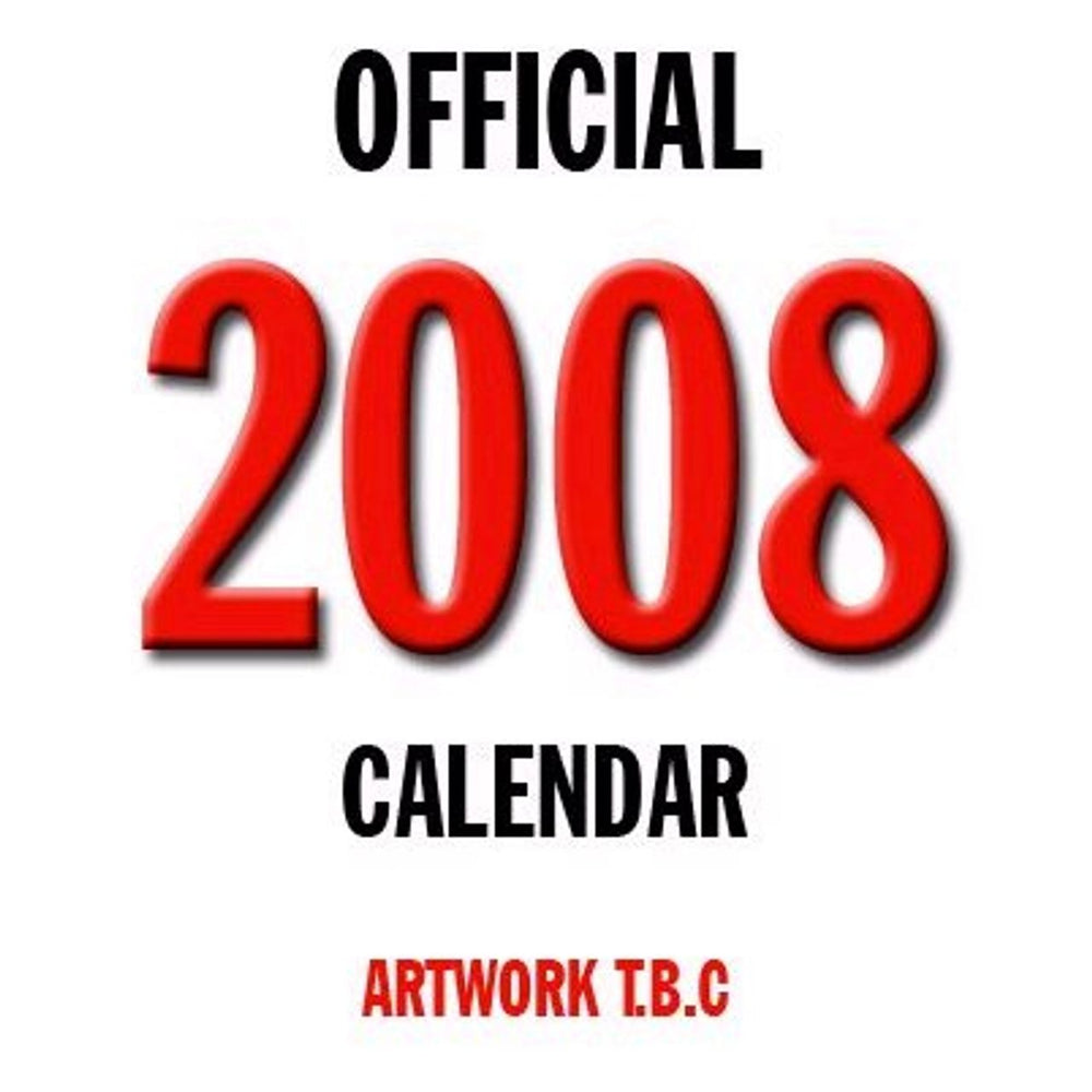 Ronan Keating Official Calendar 2008 UK calendar