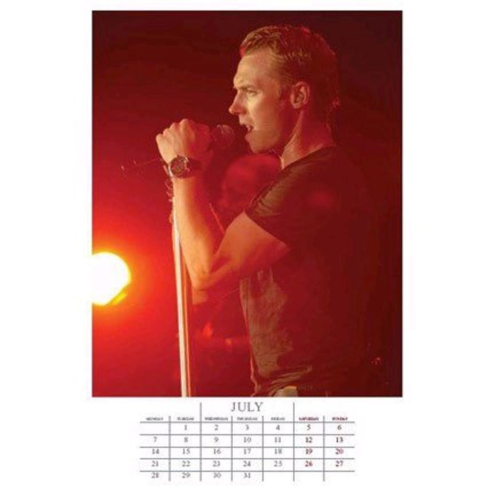 Ronan Keating Official Calendar 2008 UK calendar RNKCAOF395636
