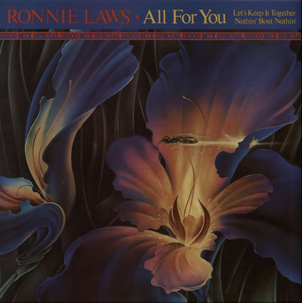 Ronnie Laws All For You UK 12" vinyl single (12 inch record / Maxi-single) UP36481