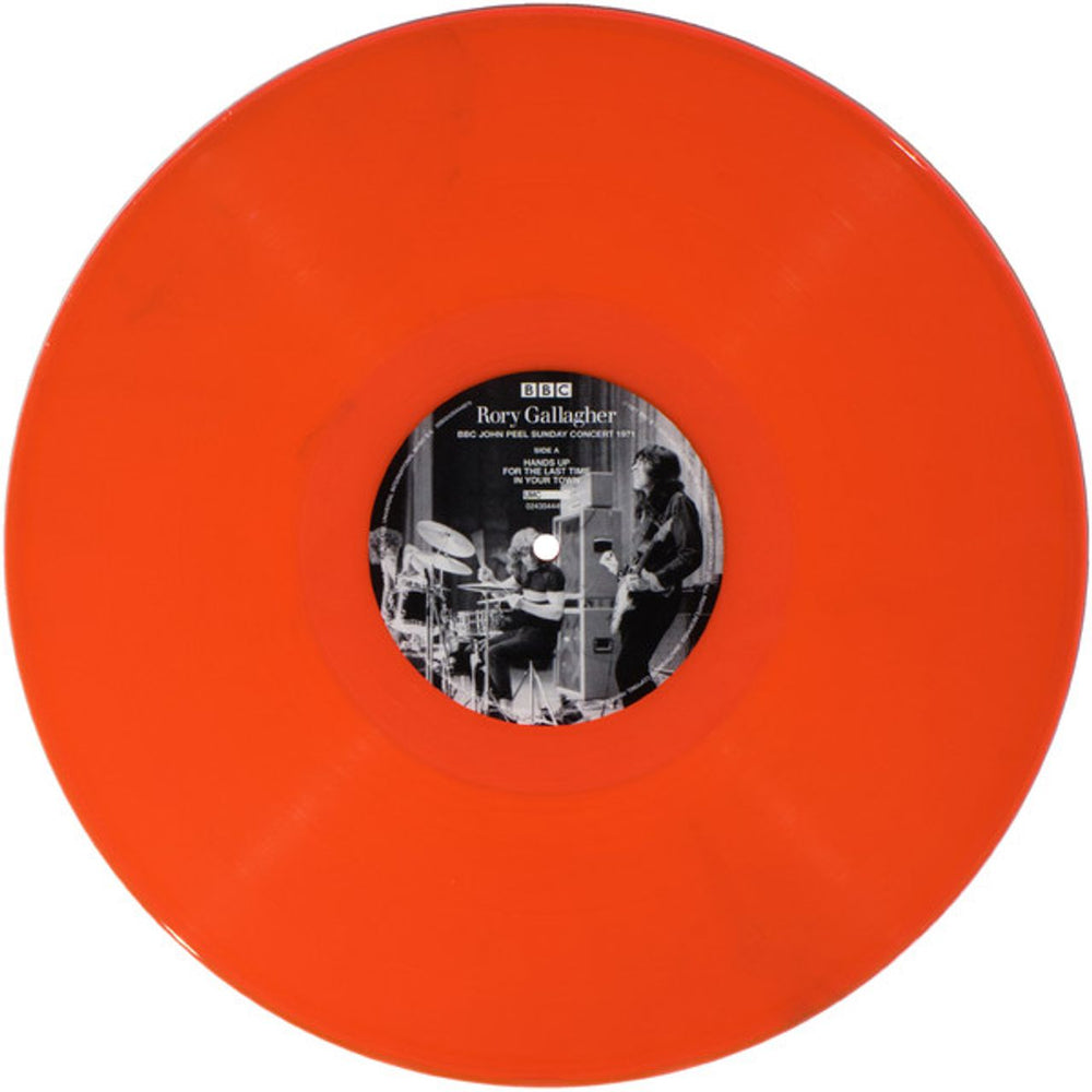 Rory Gallagher BBC John Peel Sunday Concert 1971 - Orange Vinyl - Sealed UK vinyl LP album (LP record) 2021