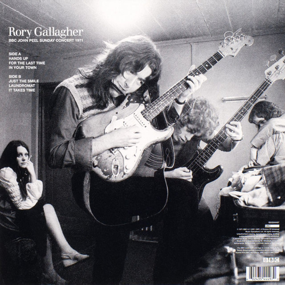 Rory Gallagher BBC John Peel Sunday Concert 1971 - Orange Vinyl - Sealed UK vinyl LP album (LP record) RORLPBB778996