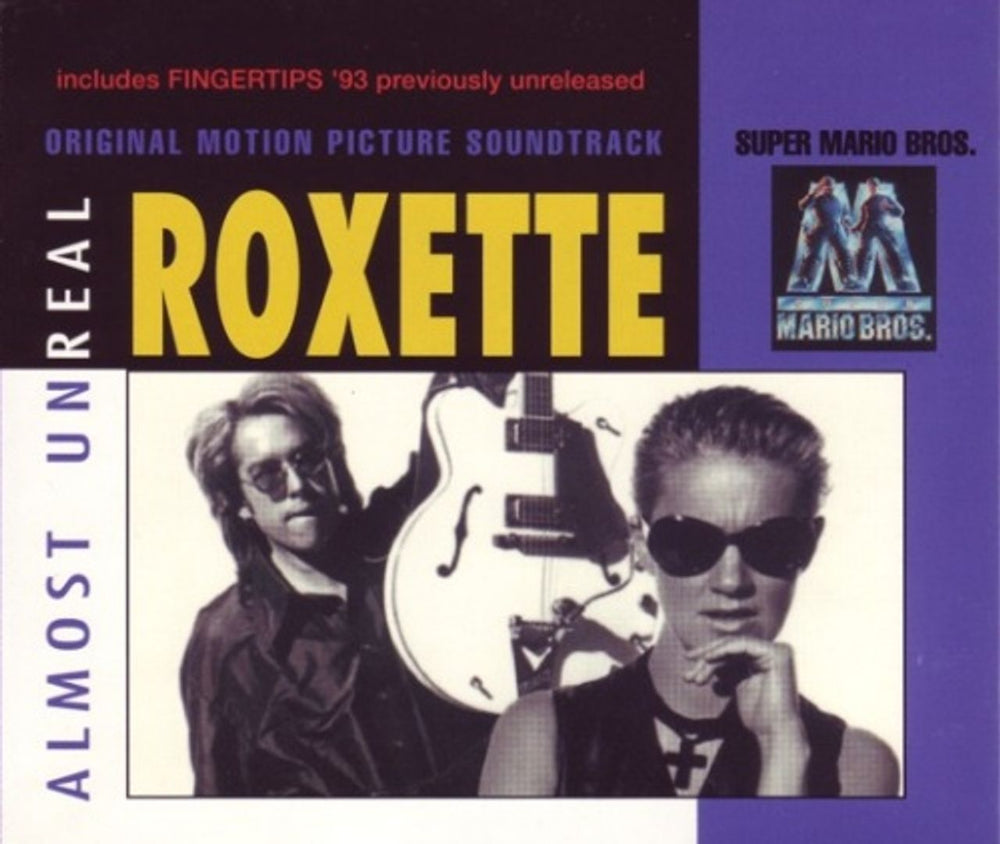 Roxette Almost Unreal UK CD single (CD5 / 5") CDEM268