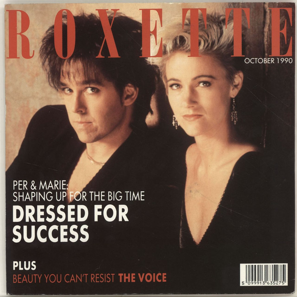 Roxette Dressed For Success UK 7" vinyl single (7 inch record / 45) EM162