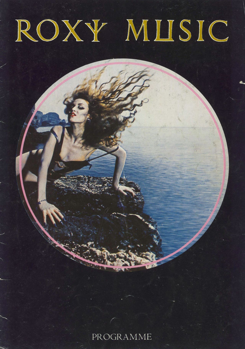 Roxy Music Programme - Autumn 75 UK tour programme TOUR PROGRAMME