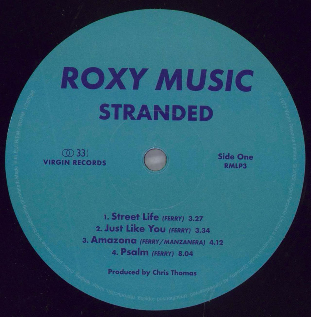 Roxy Music Stranded - Half Speed Master UK vinyl LP album (LP record) RXYLPST823682