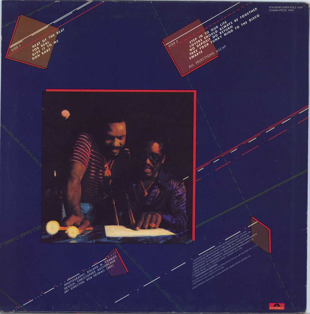 Roy Ayers Step In To Our Life UK vinyl LP album (LP record)