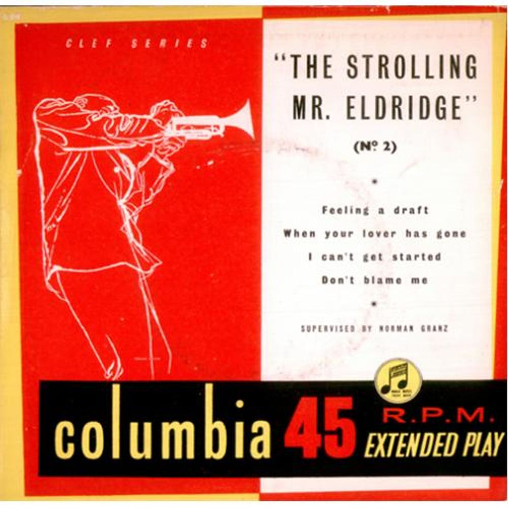 Roy Eldridge The Strolling Mr Eldridge No. 2 UK 7" vinyl single (7 inch record / 45) SEB10036