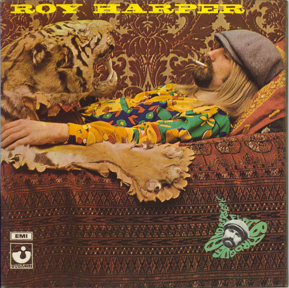 Roy Harper Flat Baroque And Berserk - 1st - VG UK vinyl LP album (LP record) SHVL766