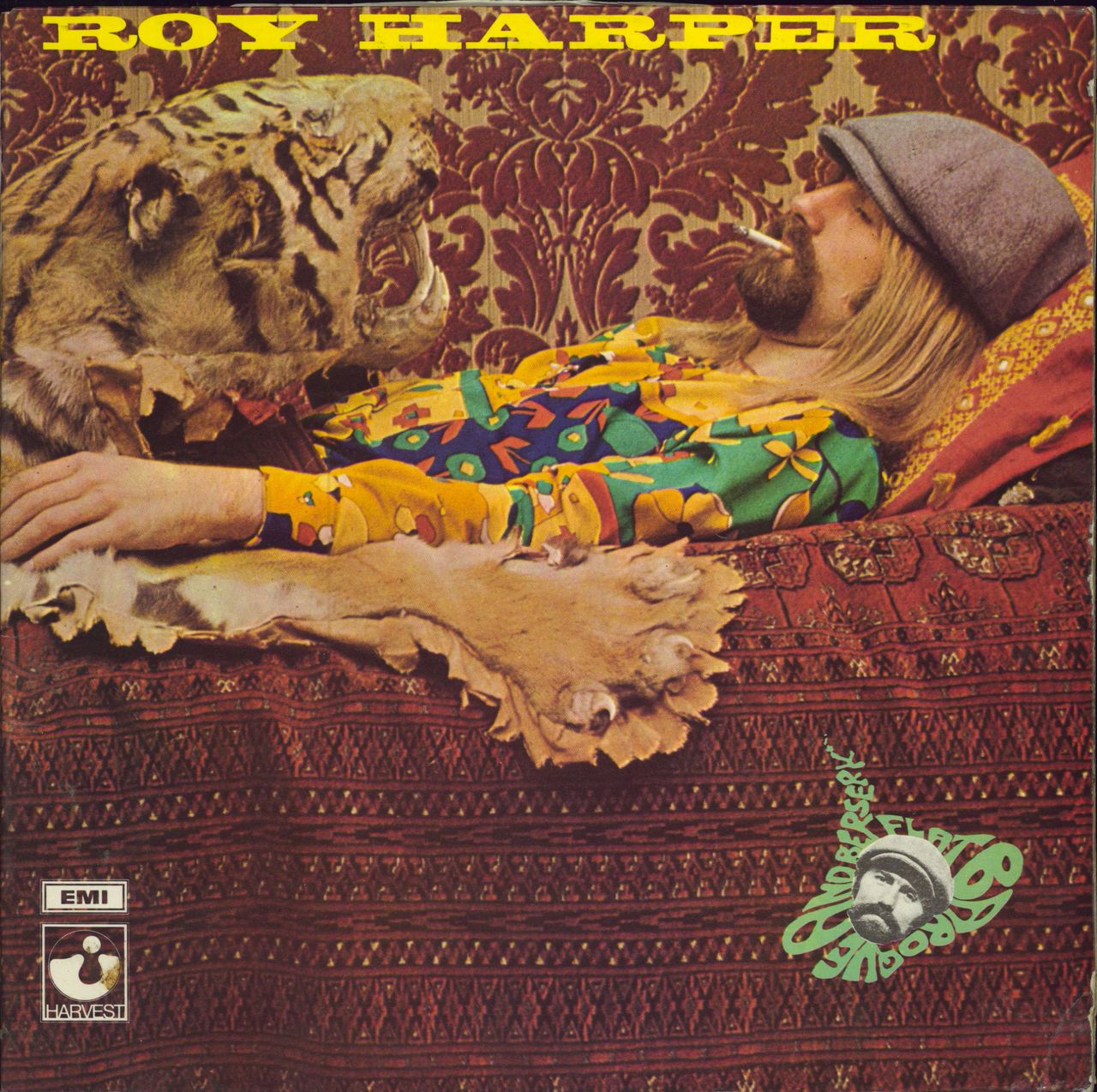 Roy Harper Flat Baroque And Berserk - 3rd - EX UK vinyl LP album (LP record) SHVL766
