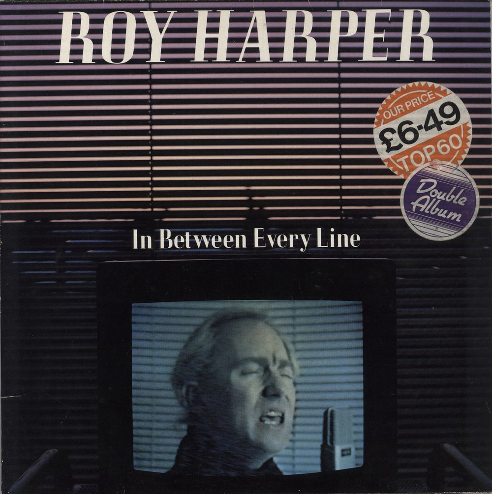 Roy Harper In Between Every Line - VG UK 2-LP vinyl record set (Double LP Album) EN5004